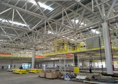 China Schwerindustrie-Binder-Stahlkonstruktions-Werkstatt/Stahlgebäude-Werkstatt zu verkaufen