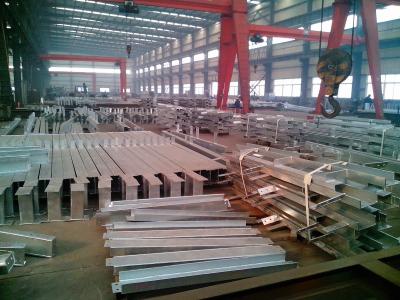 China Hot Dip Galvanized Steel Structure Fabrication / Galvanized steel structure for sale