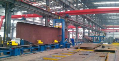 China Large Size Architectural Structural Steel Fabrication / Welding Steel Building Structures for sale