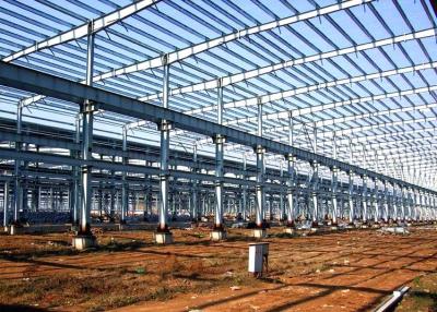 China Pre Built Steel Buildings Portal Frame Structure Factory Buildings Construction for sale