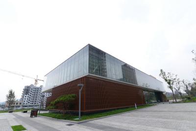 China Stahlkonstruktions-Ausstellungsraum-Gebäude/multi Boden-Bürogebäude Ausstellungs-Halls zu verkaufen