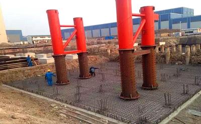 Chine Constructeur tubulaire en acier soudé de courrier rempli par béton de colonne de tuyau d'acier à vendre