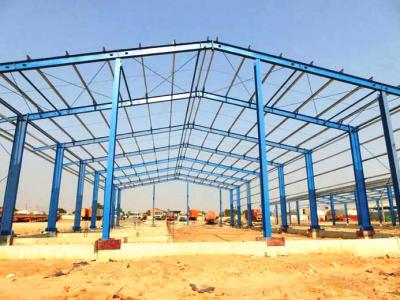 China Estructura ligera de acero del marco de acero de Warehouse del material de construcciones de la estructura prefabricada en venta
