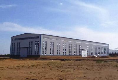 China Prefabricated Structural Steel Warehouse Modern Quick Build New Designed for sale