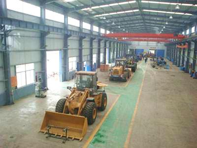 China Metal Workshop Buildings Steel Structure Construction For Engineering Machinery Repair Shops for sale