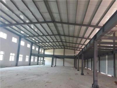 China Prefab Workshop Steel Buildings With Mezzanine Steel Structure Fabrication for sale