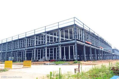 China Two Floors Steel Structure Construction / Steel Frame Structure Buildings for sale