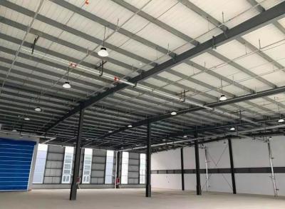 China Large Light Steel Structure Warehouse Construction / Pre Manufactured Steel Buildings for sale