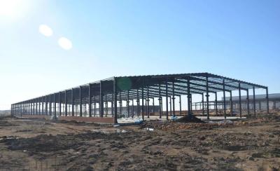 China Seismic Q235 Q345 Low Carbon Steel Structure Warehouse for sale