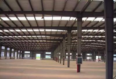 China Q235B Q355B Steel Structure Construction / Metal Frame Construction Painting Surface for sale