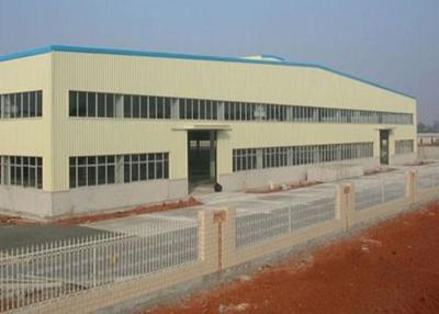 China Prefabricated ASTM A36 Steel Structure Workshop Steel Framed Buildings for sale