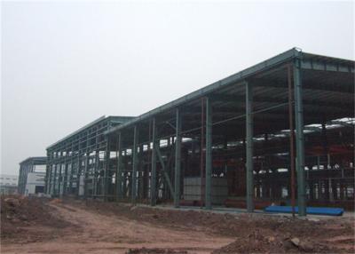 China Q355B Steel Frame Structure Building Fabrication Heavy Industrial Steel Buildings for sale
