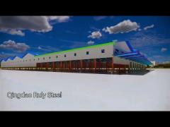 3D Model For Steel Structure Warehouse ;Design & Fabrication For Steel Structure Warehouse