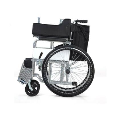 China Ultralight Lightweight Aluminium Folding Wheelchairs For Handicapped for sale