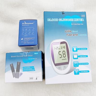 China OEM Medical Healthcare Equipment ABS Home Electronic Blood Glucose Meter for sale