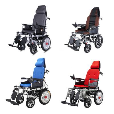 China Disabled Electric Medical Transport Wheelchair With Remote Control Homecare for sale