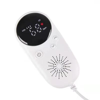 China 3.0MHz Home Pregnancy Doppler Heartbeat Monitor LCD Display No Radiation for sale