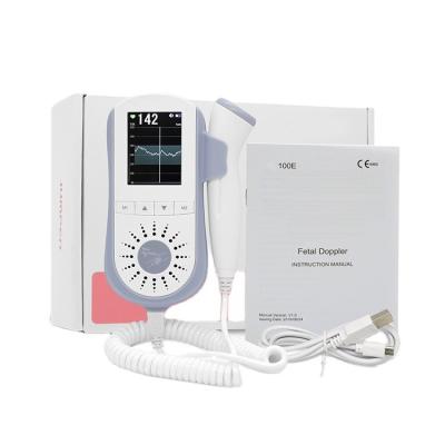 China GHFD 100E Handheld Pregnant Heartbeat Fetal Doppler Equipment for sale