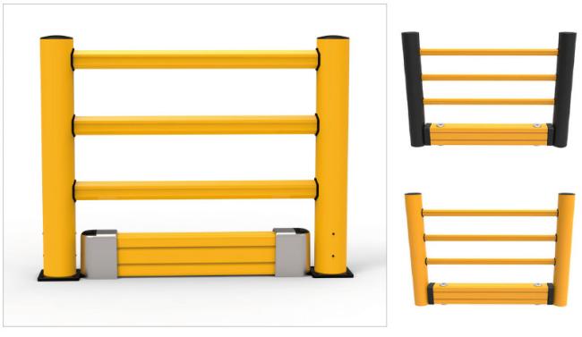 Flexible Pedestrian Barrier Anti-Collision Guardrails Warehouse Safety Barrier Traffic Guardrails