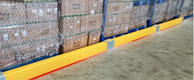 Flexible Pedestrian Barrier Anti-Collision Guardrails Warehouse Safety Barrier Traffic Guardrails