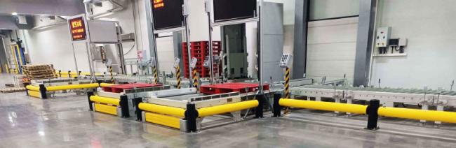 Flexible Pedestrian Barrier Anti-Collision Guardrails Warehouse Safety Barrier Traffic Guardrails
