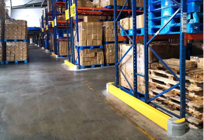 Flexible Pedestrian Barrier Anti-Collision Guardrails Warehouse Safety Barrier Traffic Guardrails