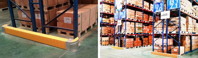 Flexible Pedestrian Barrier Anti-Collision Guardrails Warehouse Safety Barrier Traffic Guardrails