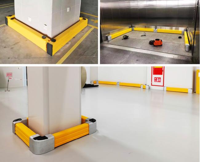 Flexible Pedestrian Barrier Anti-Collision Guardrails Warehouse Safety Barrier Traffic Guardrails