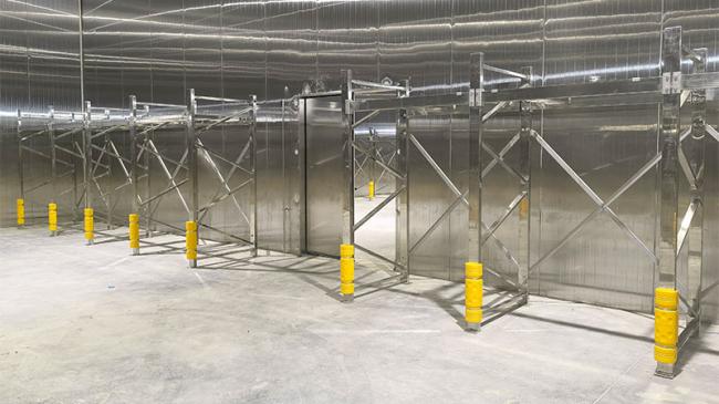 Stainless steel racking