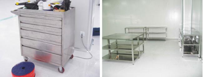 Stainless steel racking