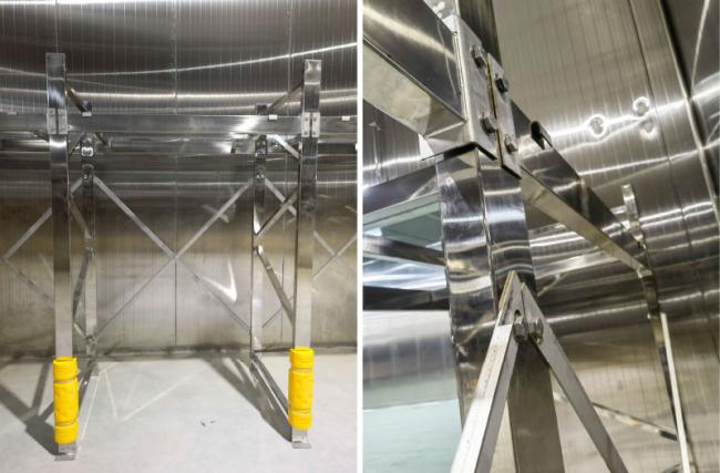 Stainless steel racking