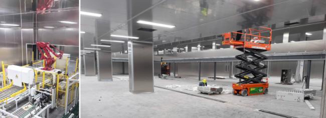 Stainless steel racking