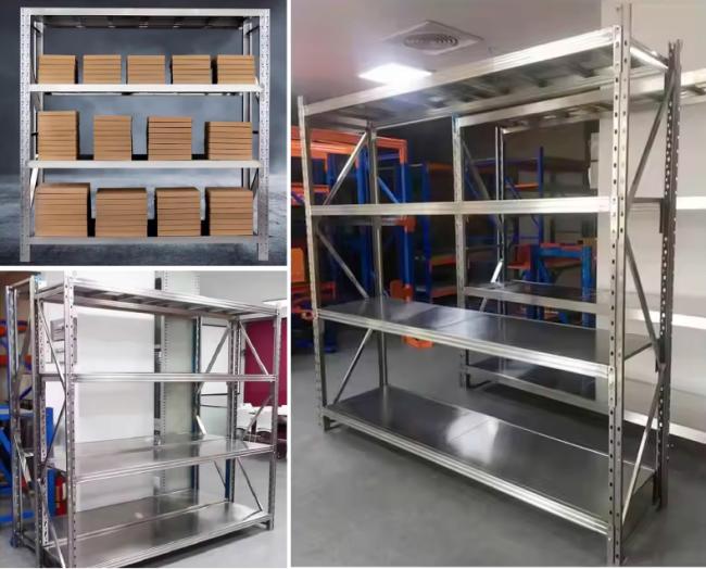 Medium Duty Rack Carton Box Storage rack Long Span Rack Warehouse Storage Racking