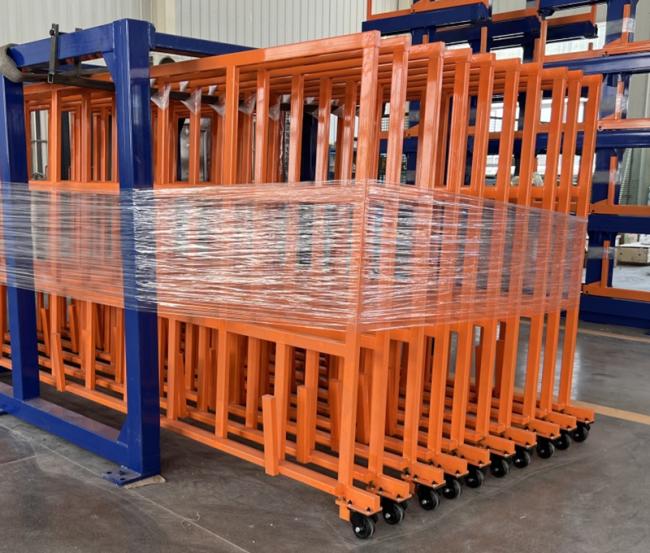 Vertical Roll Out Sheets Rack  Metal Sheets Storage Racking Drawer Racking