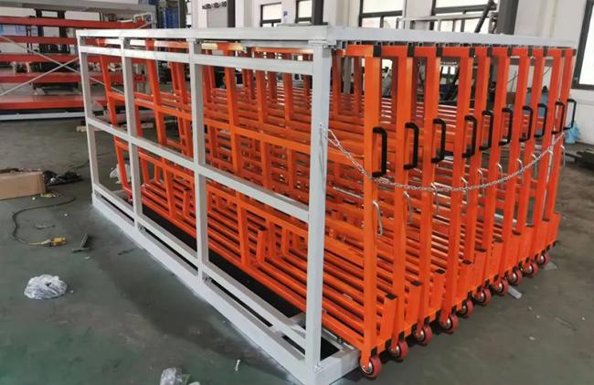 Vertical Roll Out Sheets Rack  Metal Sheets Storage Racking Drawer Racking