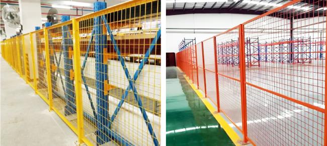 Metal Wire Mesh Fence Warehouse Security Robot Safety Fencing Machine Guard Panel Workshop isolation network Workshop Safety Fence