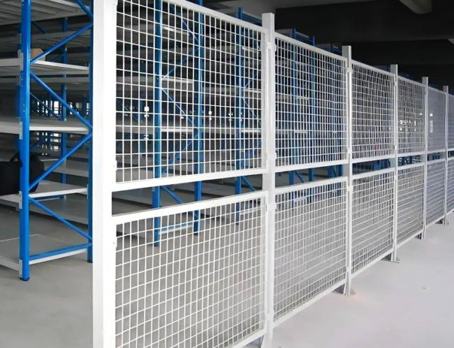 Metal Wire Mesh Fence Warehouse Security Robot Safety Fencing Machine Guard Panel Workshop isolation network Workshop Safety Fence