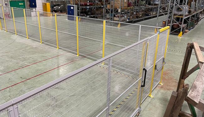 Metal Wire Mesh Fence Warehouse Security Robot Safety Fencing Machine Guard Panel Workshop isolation network Workshop Safety Fence
