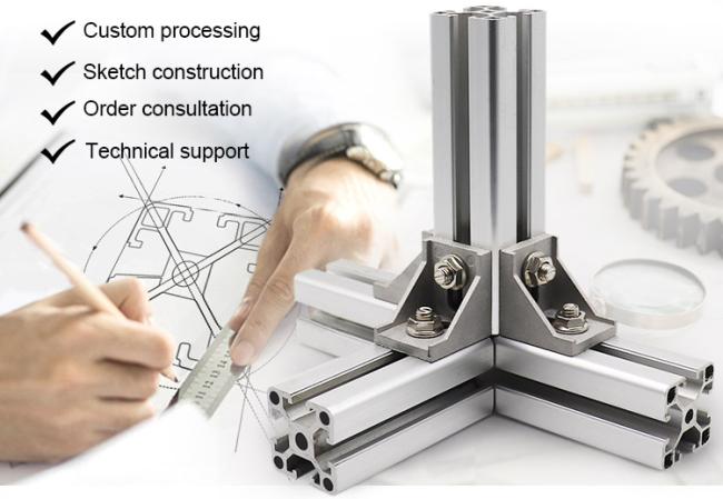 Aluminium Alloy Lean Pipe Tube The Third Generation Lean Pipe Work Bench