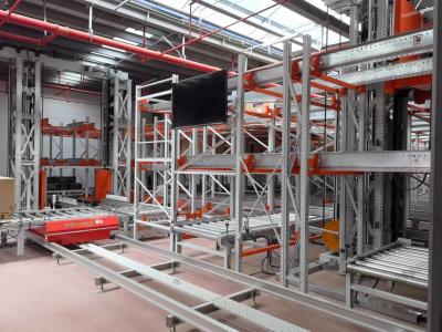 China Q235B Steel  Storage Rack System For FIFO Warehouse for sale