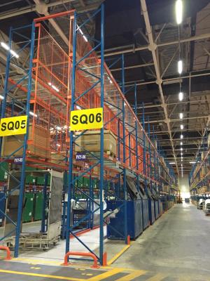 China Warehouse Car Parts Heavy Duty Pallet Racking Q235 Steel for sale
