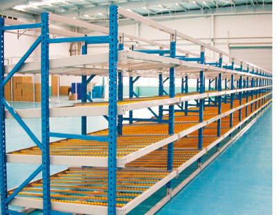 Chine Support d'écoulement de carton d'entrepôt en acier laminé à froid ISO9001 500kg par couche à vendre