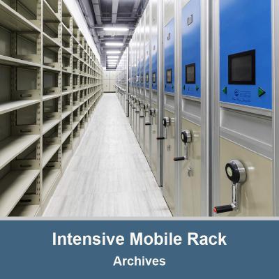 China Intelligent Dense Rack Intensive Mobile Rack  High intensive storage  Automatic Mobile Racking System for sale