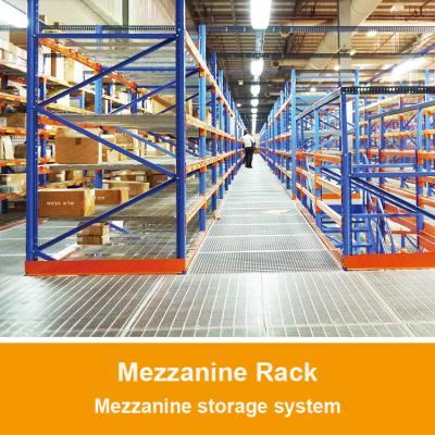 China Mezzanine-opslagsysteem Multi-Tier Rack Warehousing Racks Warehouse Storage Racking Te koop