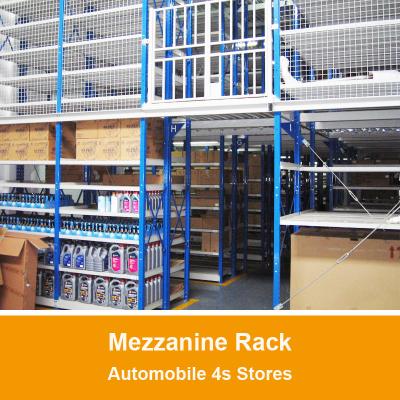 China Mezzanine Racking for automobile 4s stores Multi-Tier Rack Supermarket Rack Systems for sale