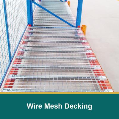 China Wire Mesh Decking für Lagerhalle Palettenregale Wire Mesh Decks für Metallregale zu verkaufen