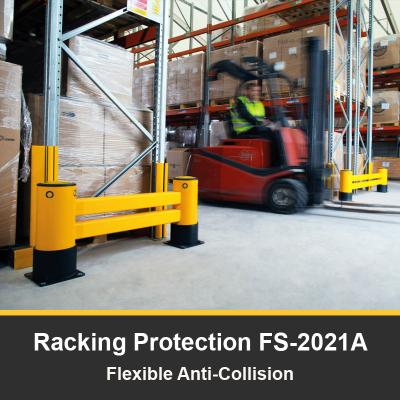 China Racking Protection FS-2021A Warehouse Storage Rack Flexible Anti-Collision Guardrails for sale