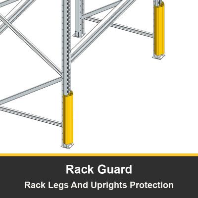 China Rack Guard Rack protectors Anti-Collision Guardrails Warehouse Safety Barrier Traffic Guardrails for sale