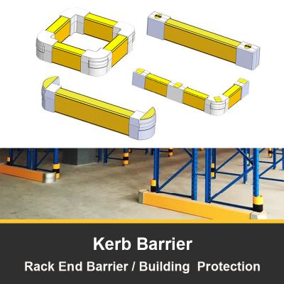China Ground Safety Barrier Racking And Building Protection Warehouse Flexible Anti-Collision Guardrails for sale