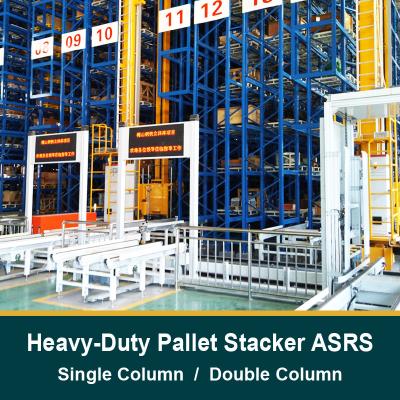 China Heavy-duty Pallet Stacker AS/RS, Automatic Storage and Retrieval System, www.heavyracking.com for sale